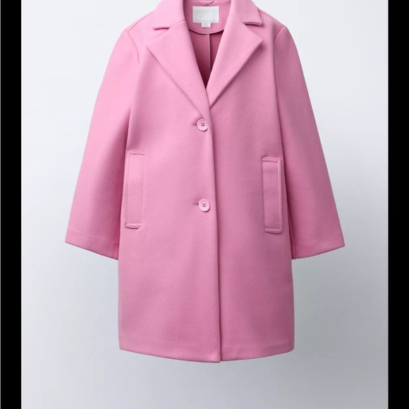 Zara Other - Zara Pink Kids Coat